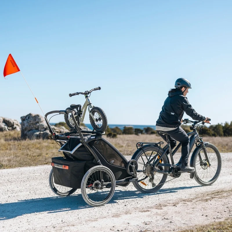 Support draisienne 12 pouces pour remorque enfant Thule Chariot 2