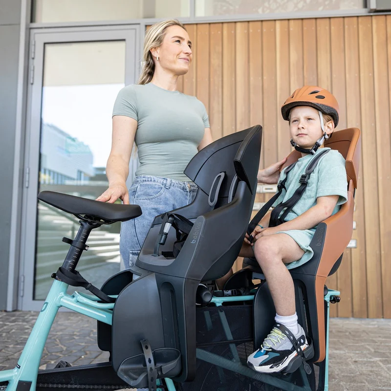 Siège bébé vélo arrière inclinable et évolutif Bobike Evolve Maxi compatible longtail