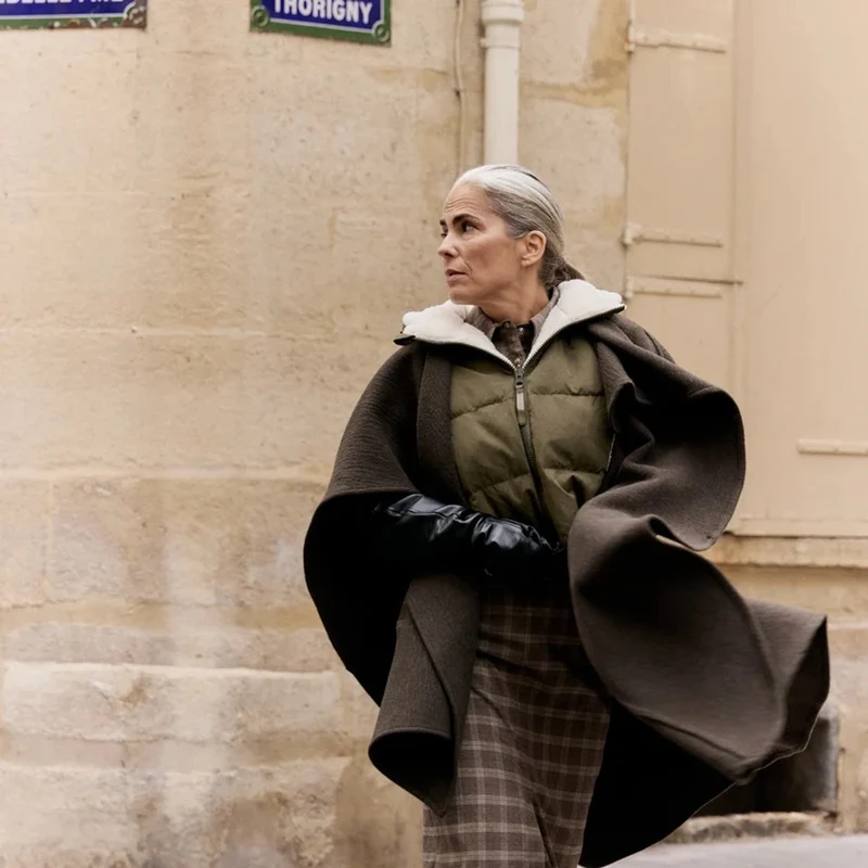 Capuche doudoune Fudoon réversible à enfiler