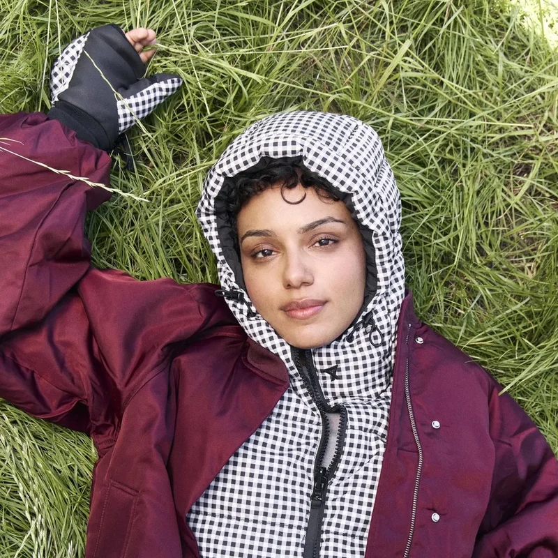 Capuche doudoune Fudoon réversible à enfiler