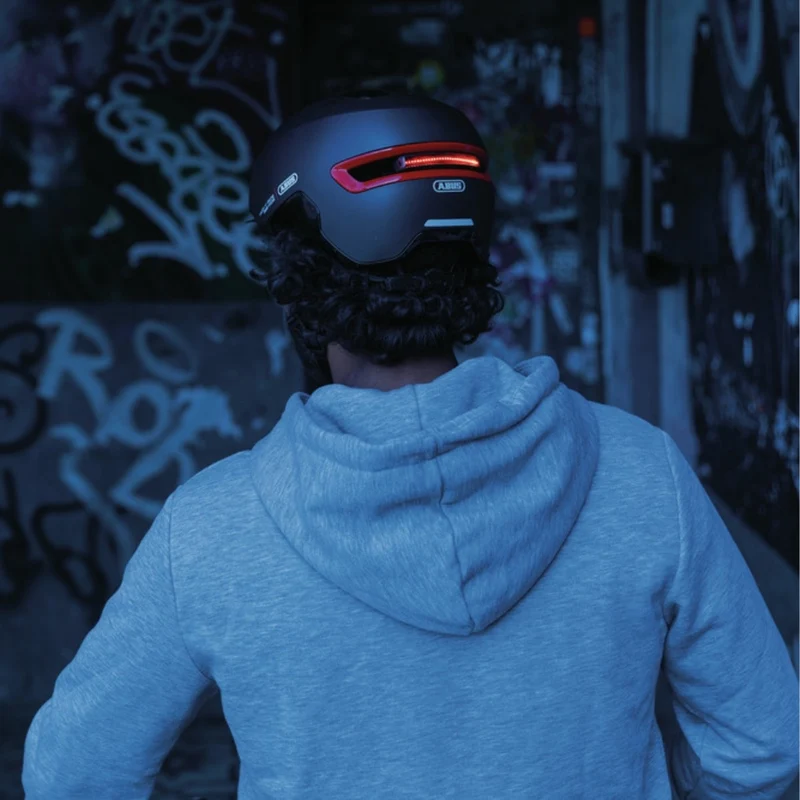 Feu arrière casque vélo Abus rechargeable pour HUD-Y et HUD-Y ACE