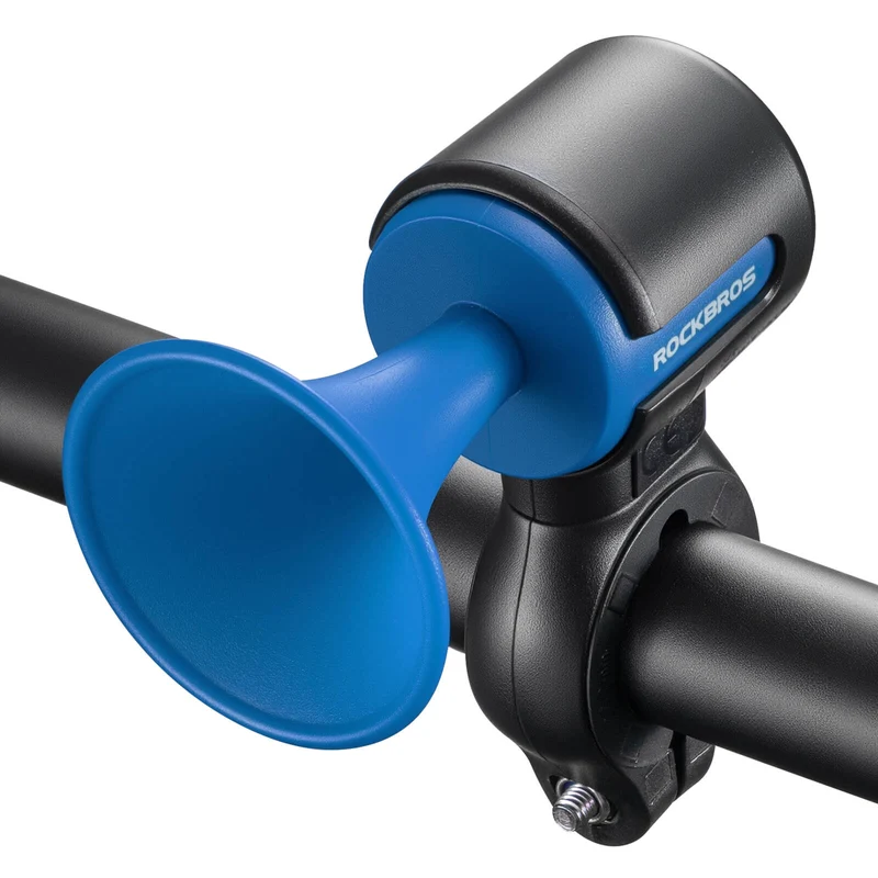 ROCKBROS Fahrradklingel Elektrisch 120dB Ton IPX5 Wasserschutz Smartphone Tracking