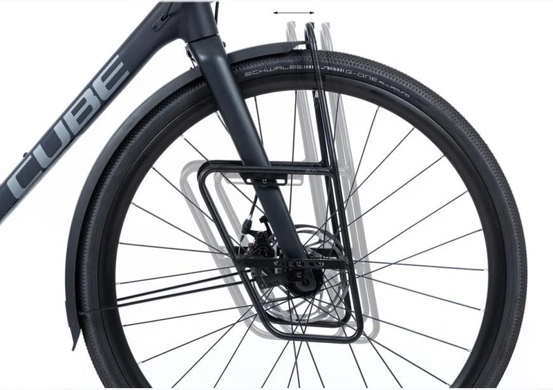 Acid Frontgepäckträger FORK LOWRIDER black