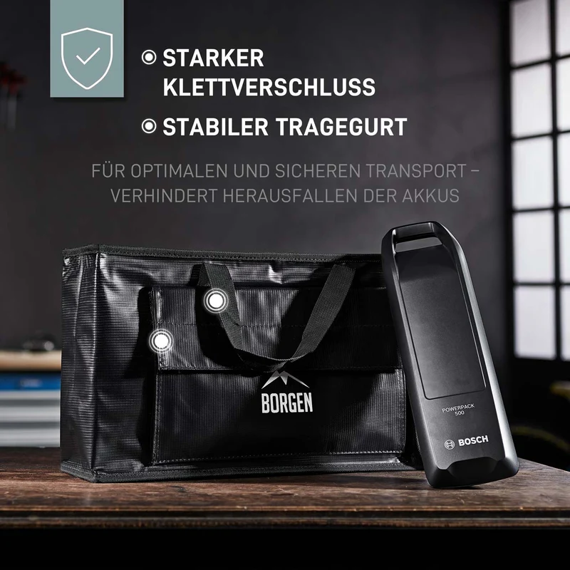 Akku Tasche für E-Bike Akku – Zur Aufbewahrung & Transport