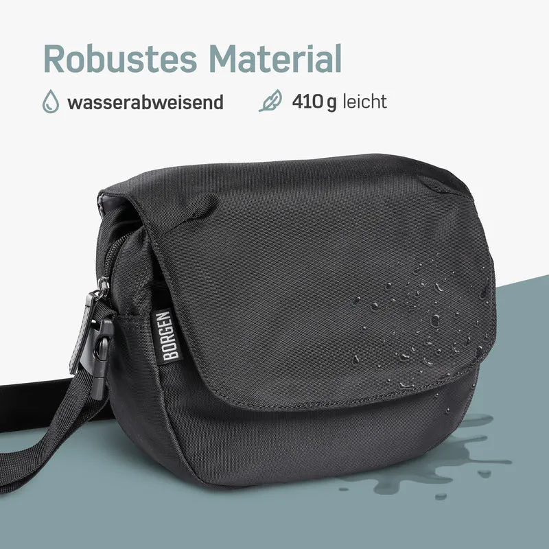 Borgen Lenkertasche mit KLICKFix Adapter – Lenkertasche für das Fahrrad | 5L