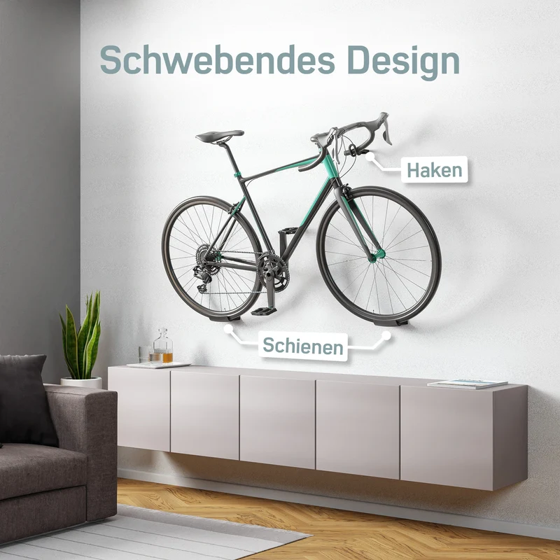 Fahrradhalterung Wand – Wandhalterung für Rennrad & Gravel