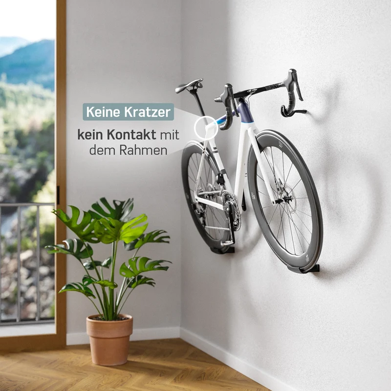 Fahrradhalterung Wand – Wandhalterung für Rennrad & Gravel