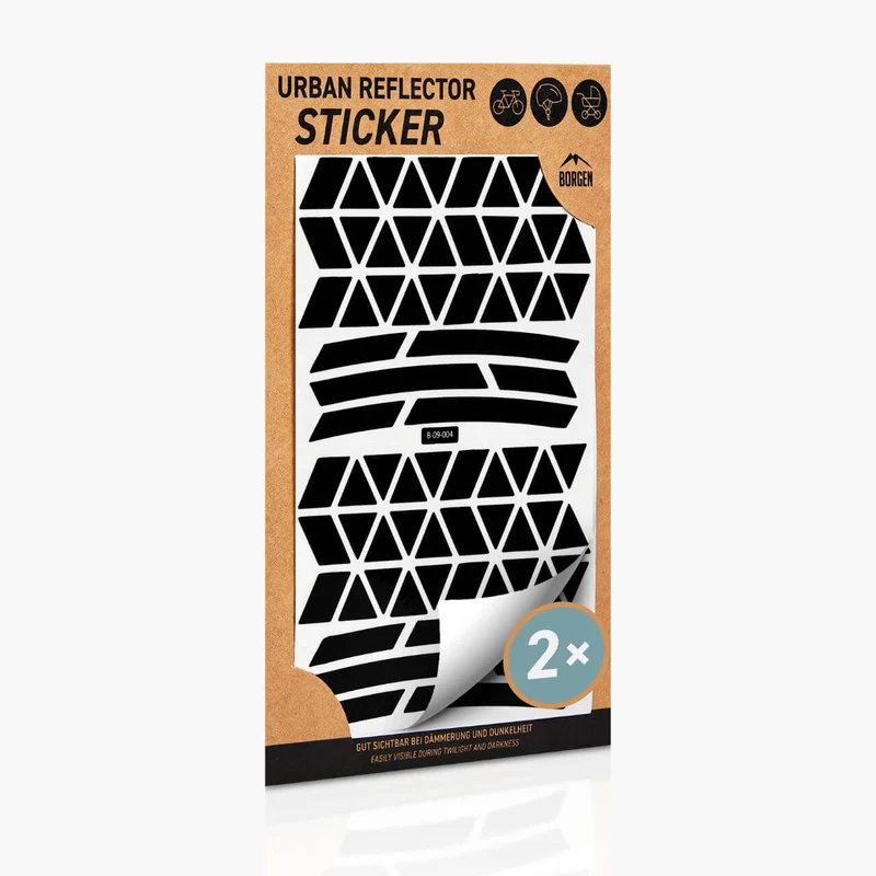 Fahrradaufkleber – Fahrradsticker | Fahrrad Aufkleber Rahmen | reflektierender Aufkleber