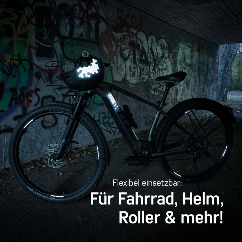 Fahrradaufkleber – Fahrradsticker | Fahrrad Aufkleber Rahmen | reflektierender Aufkleber