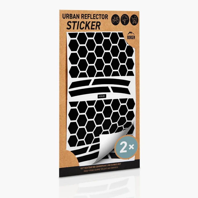 Fahrradaufkleber – Fahrradsticker | Fahrrad Aufkleber Rahmen | reflektierender Aufkleber