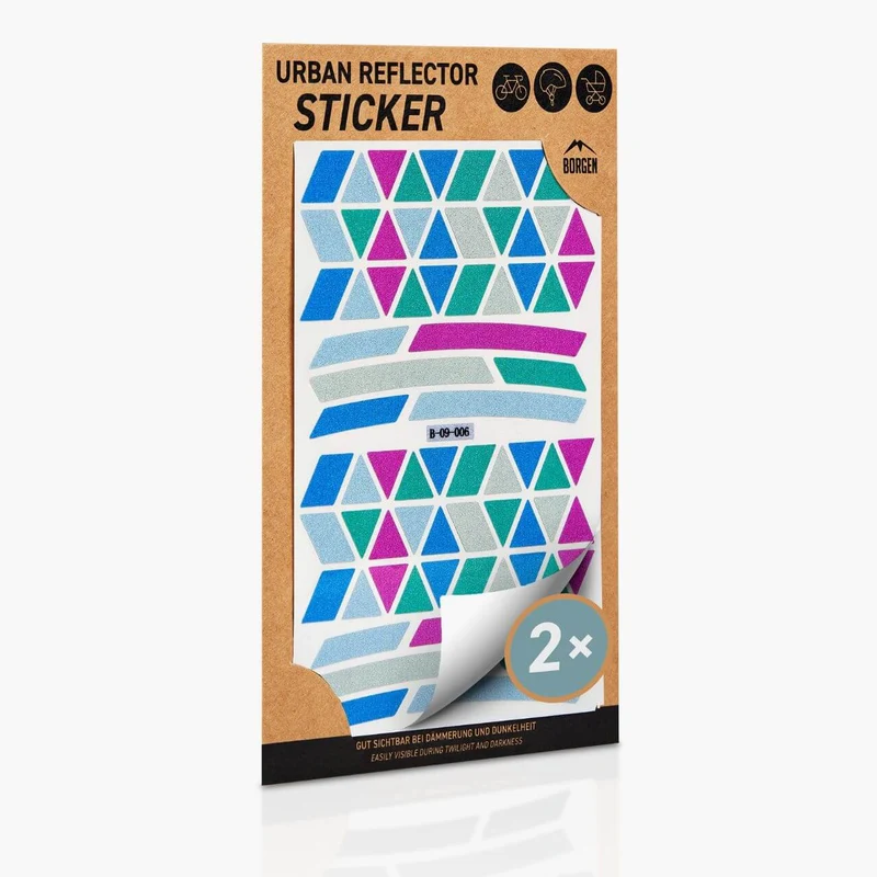 Fahrradaufkleber – Fahrradsticker | Fahrrad Aufkleber Rahmen | reflektierender Aufkleber