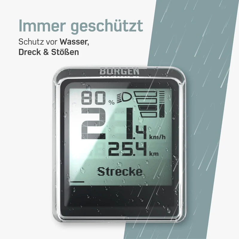 Bosch Intuvia 100 Schutzhülle – Regenschutz für E-Bike Display Bosch