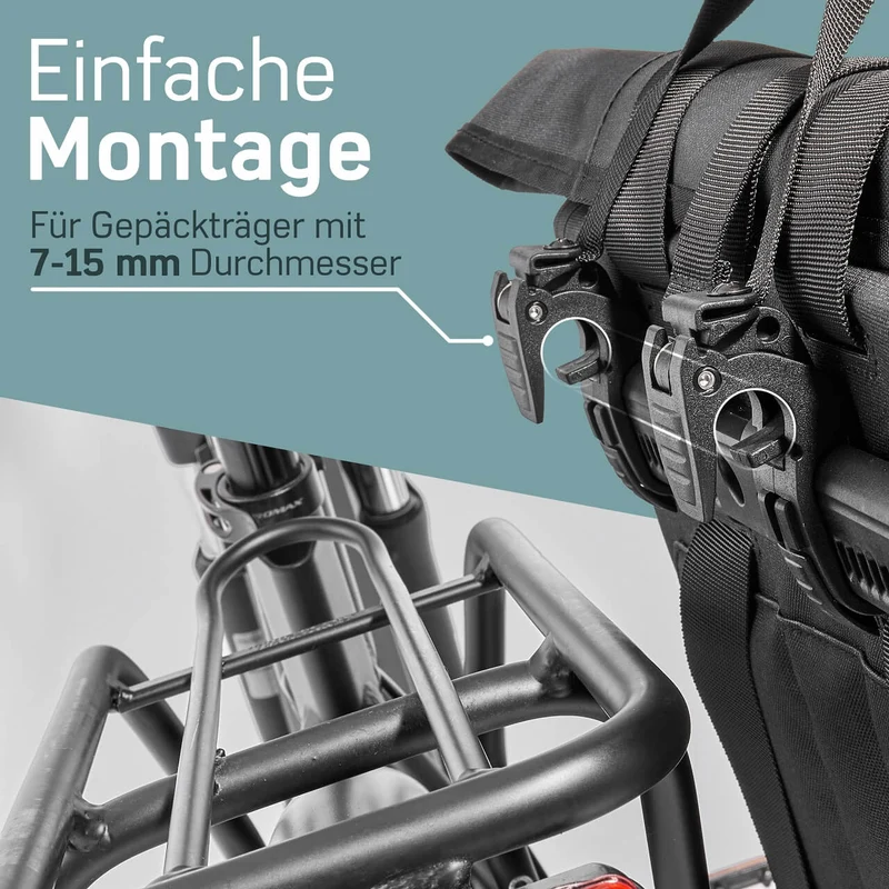 Fahrradtasche Rucksack – Fahrradrucksack Gepäckträger