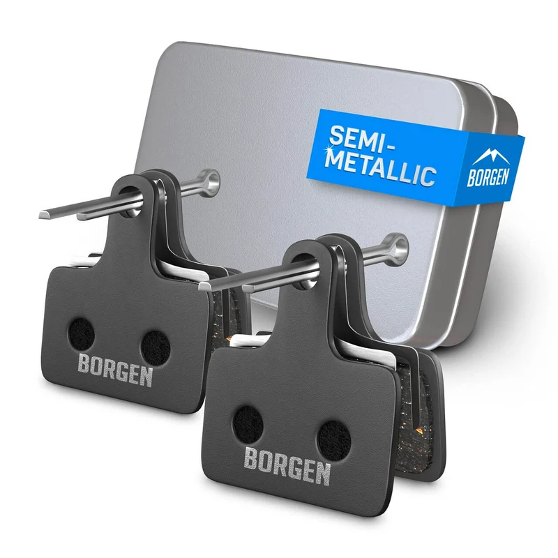 Bremsbeläge (Resin) für Shimano K03S - Ultegra, Dura Ace, BR-RS, XTR, GRX – für Fahrrad Scheibenbremsen | BORGEN
