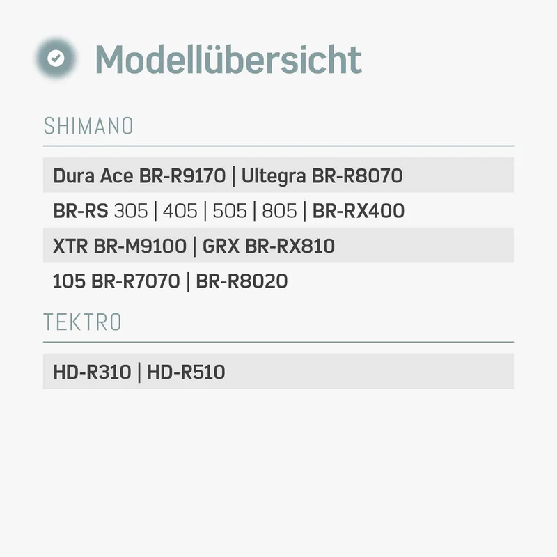 Bremsbeläge (Resin) für Shimano K03S - Ultegra, Dura Ace, BR-RS, XTR, GRX – für Fahrrad Scheibenbremsen | BORGEN