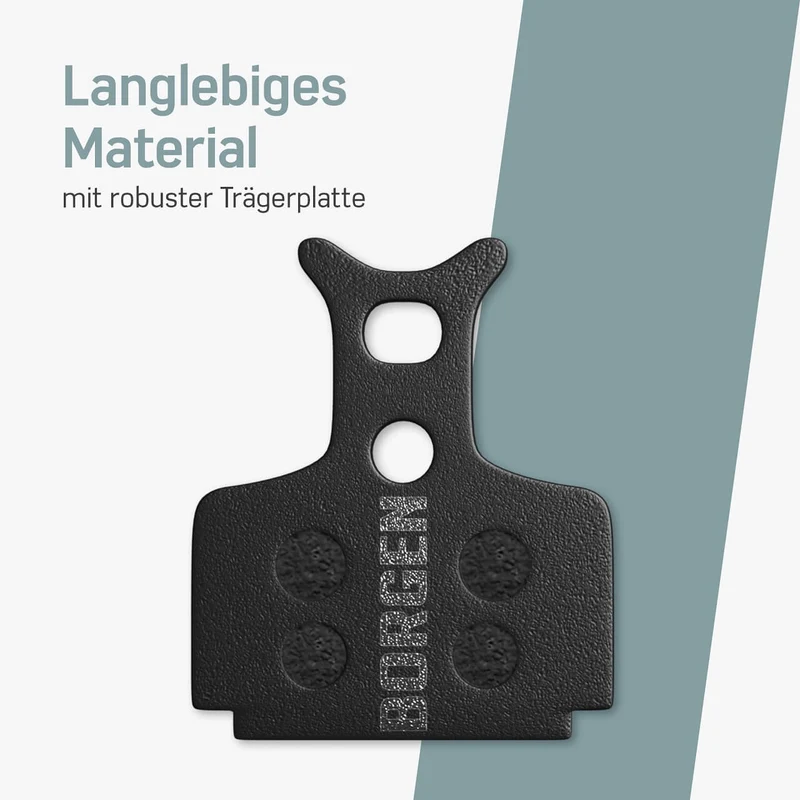 Bremsbeläge (Resin) für Formula The One, R1, RO, RX, T1, Cura – für Fahrrad Scheibenbremsen | BORGEN