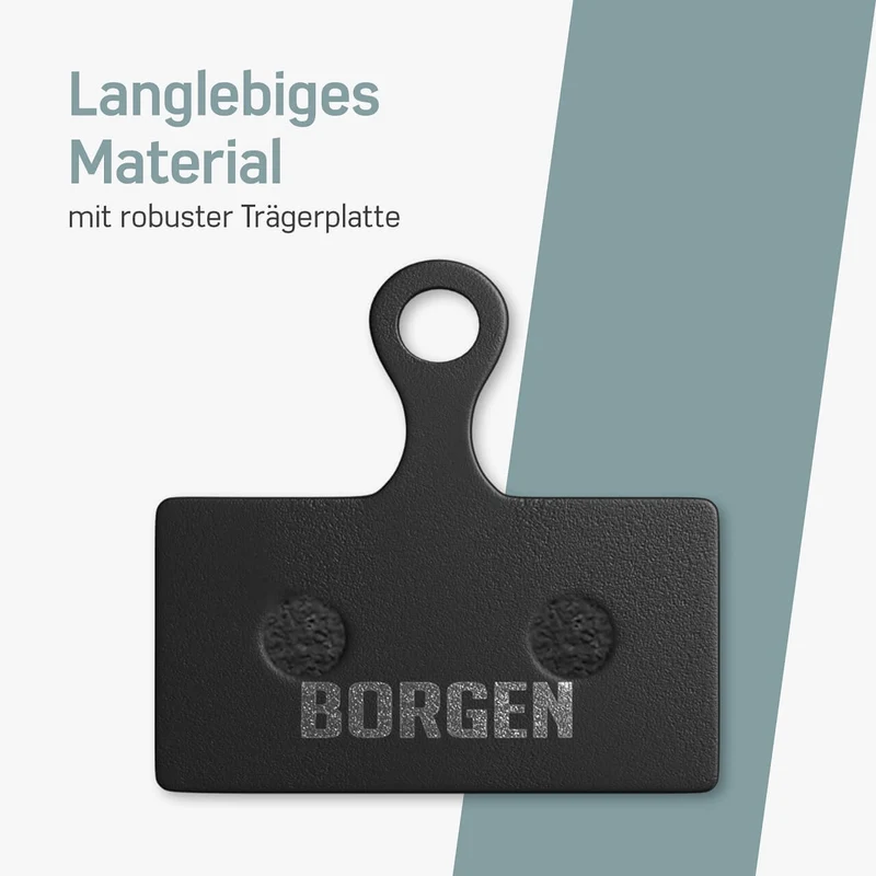 Bremsbeläge (Resin) für Shimano G01S - XTR, SLX, BR-M7000/9000, XT – für Fahrrad Scheibenbremsen | BORGEN