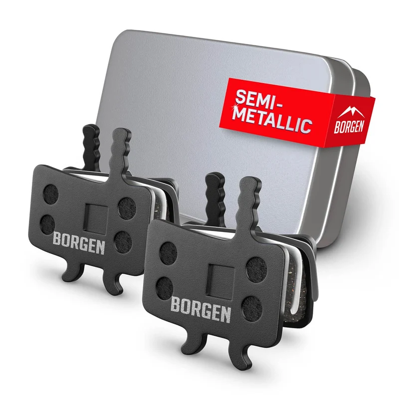 Bremsbeläge (Resin) für AVID Juicy 3/5/7/ BB7/ Carbon & Ultimate – für Fahrrad Scheibenbremsen | BORGEN