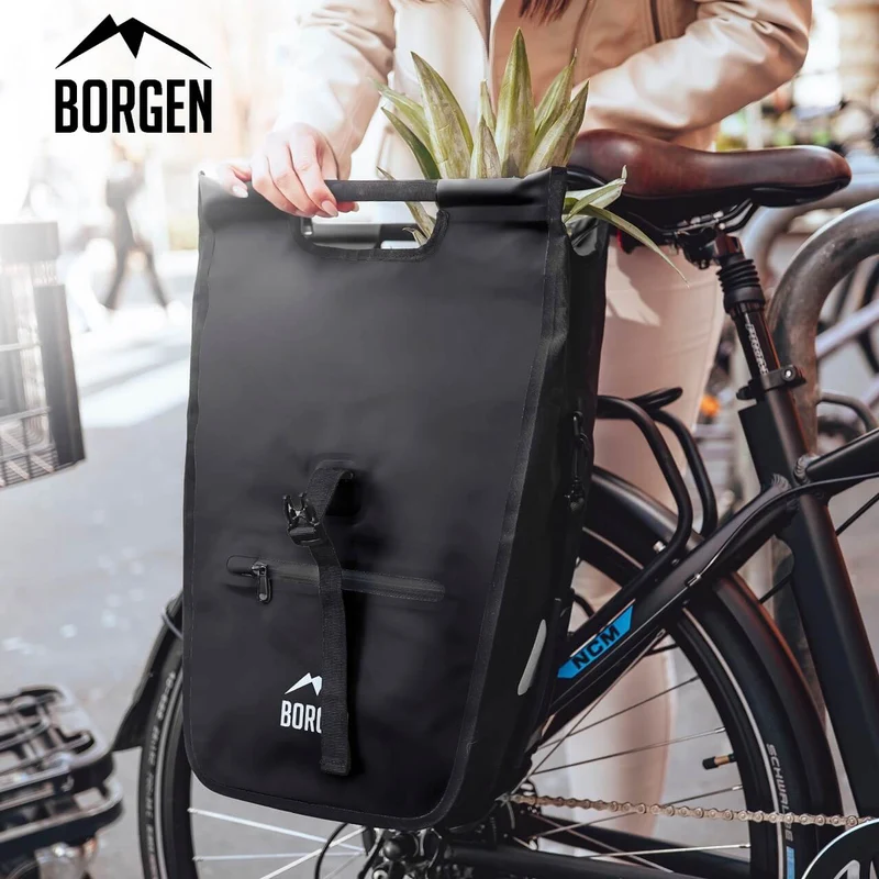 Fahrradtasche E-Bike – Fahrrad Umhängetasche | Mit Kühltasche | Schwarz