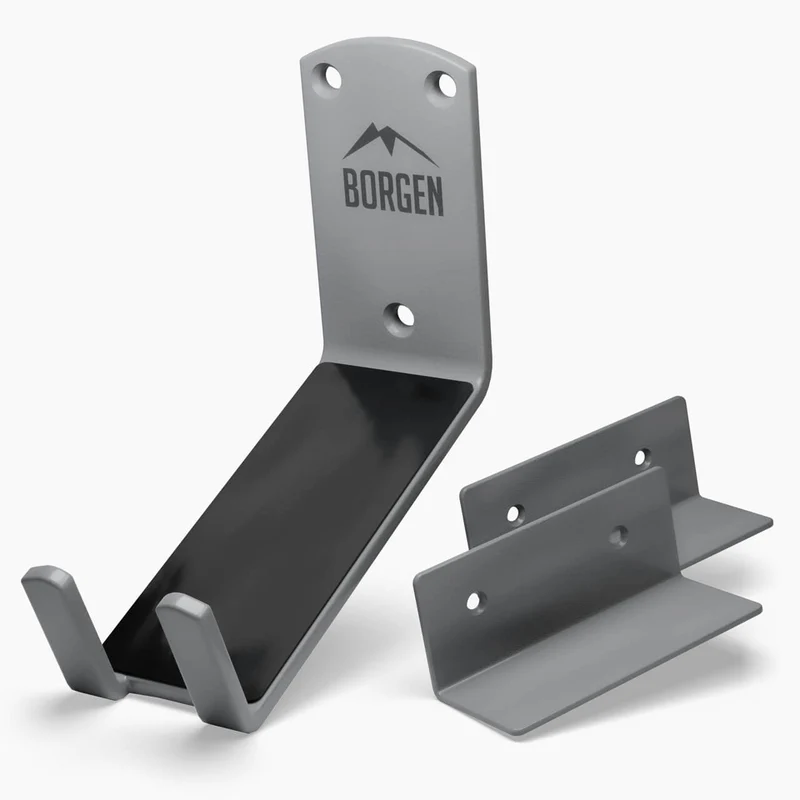 Fahrrad Wandhalter Pedal – Grau