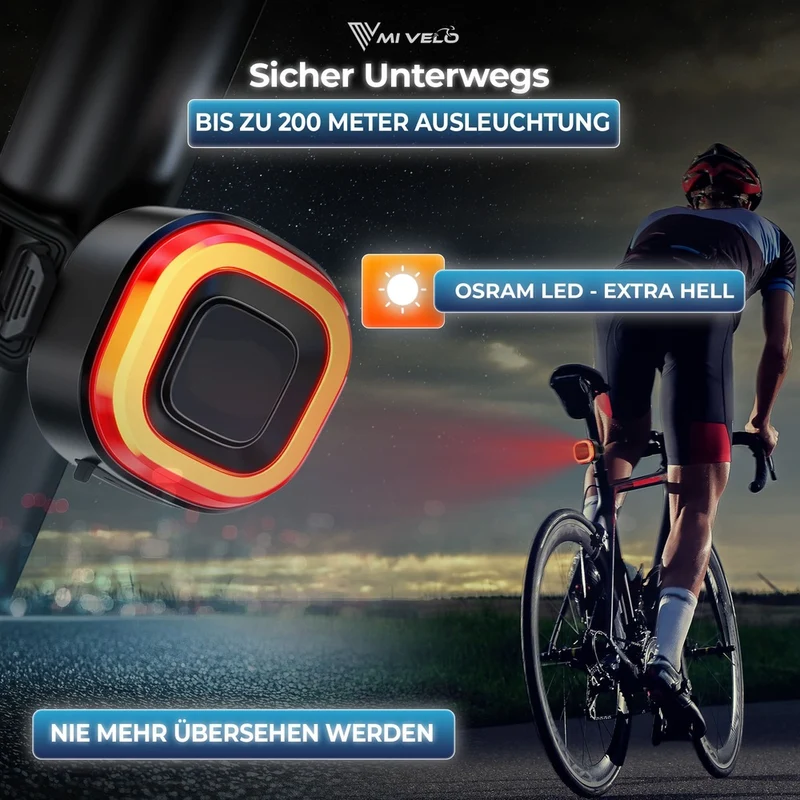 Fahrradlicht LED-Set "COB One"