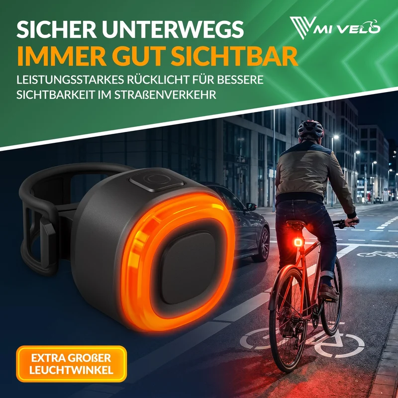 Fahrradlicht LED Set 30Lux "ORBIS One"