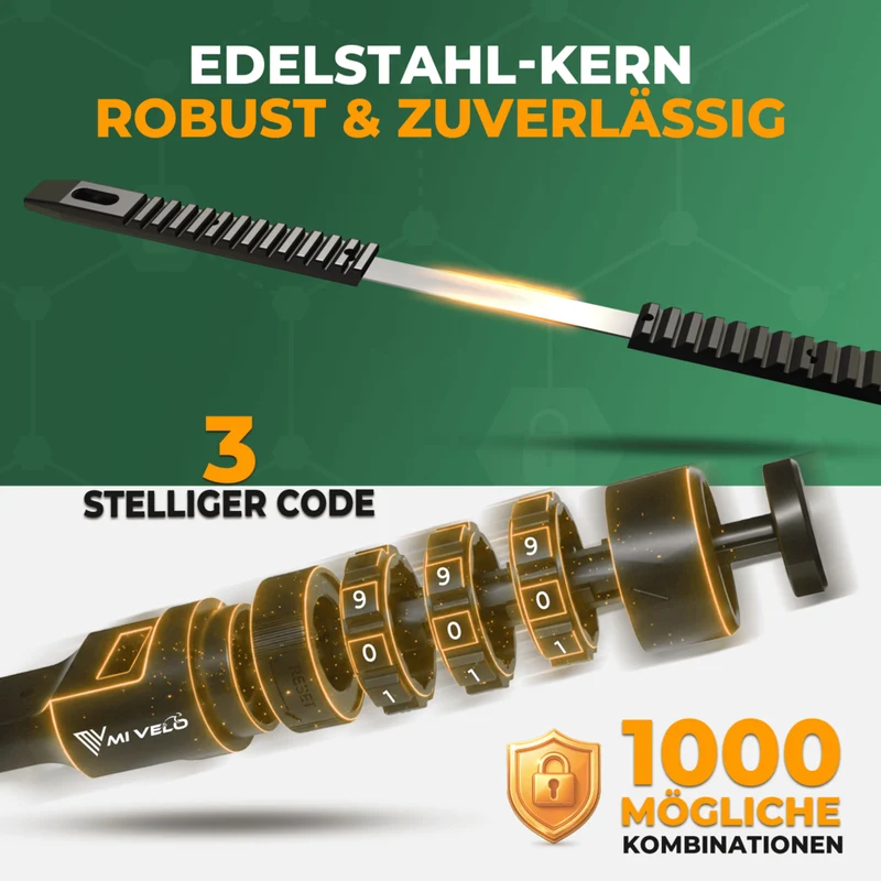 Kabelbinder-Schloss extra leicht "ZIP-LOCK"