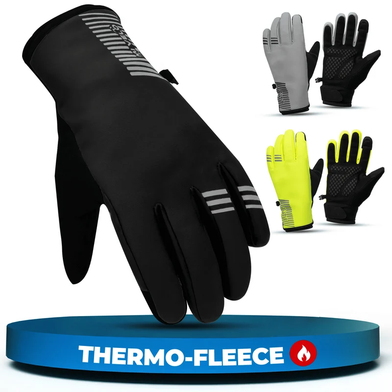 Winterhandschuhe mit Thermo-Fleece & 3M Isolierung „THERMO-PLUS“