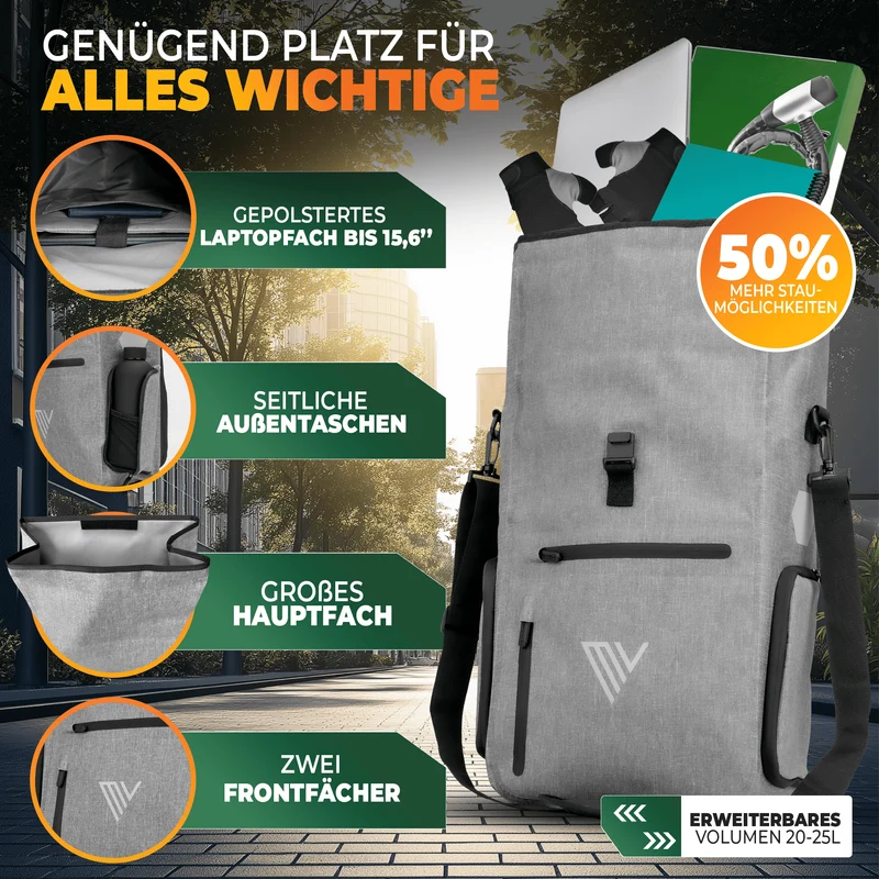 2x EVO Fahrradtaschen + 2x Schlösser