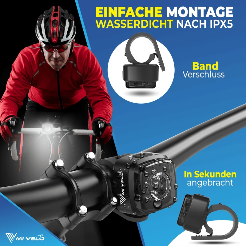 Fahrradbeleuchtung mit COB-Technologie