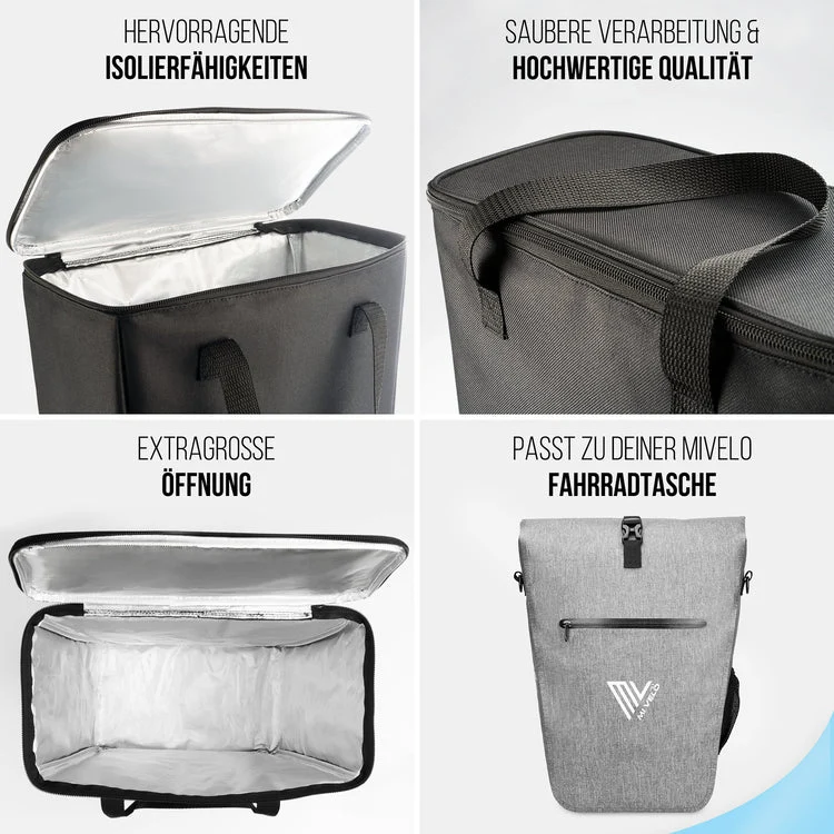 Kühltasche passend zu deiner Fahrradtasche