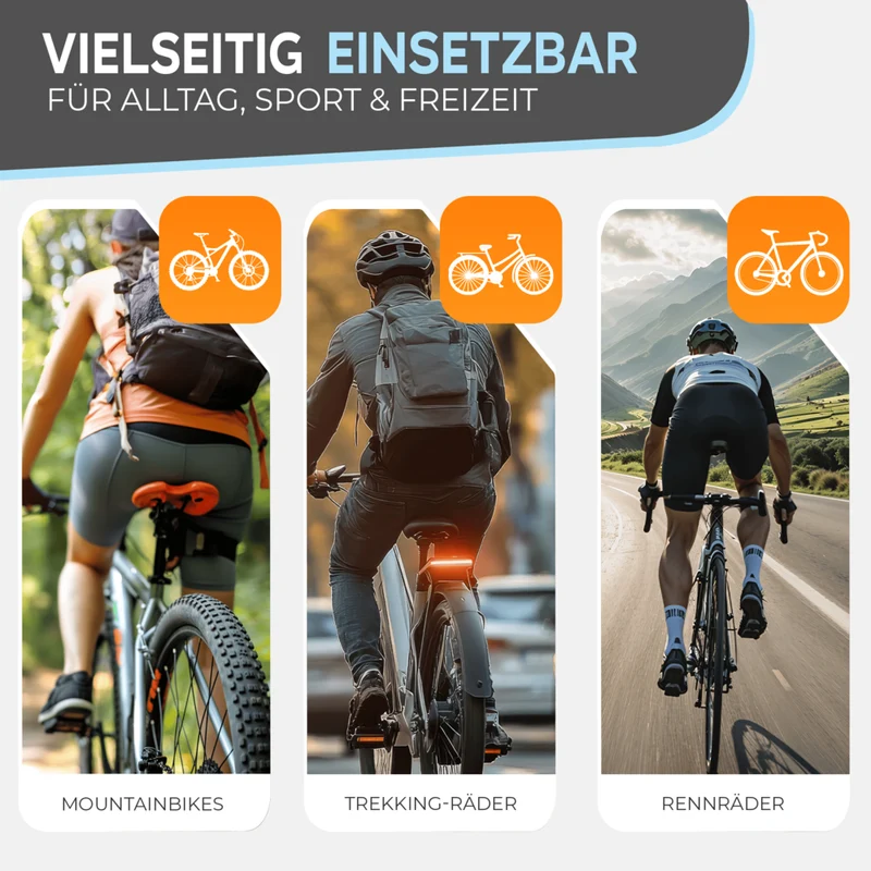 Ergonomische Halbfinger Fahrradhandschuhe „BEN“