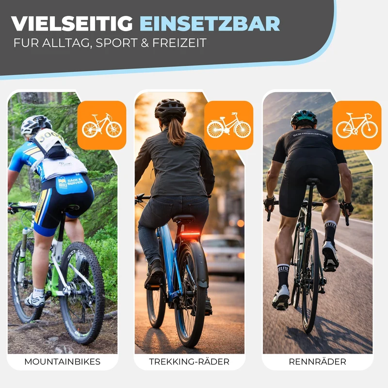 Ergonomische Halbfinger Fahrradhandschuhe „BEN“