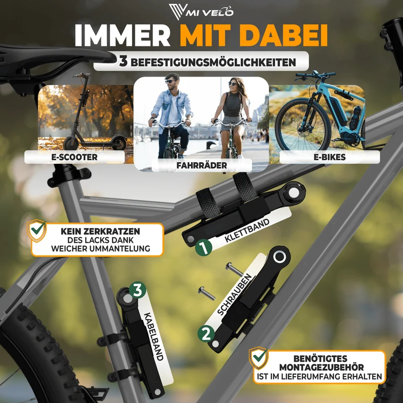 Faltschloss mit Zahlencode & Metall-Drehwalzen 90 / 120cm