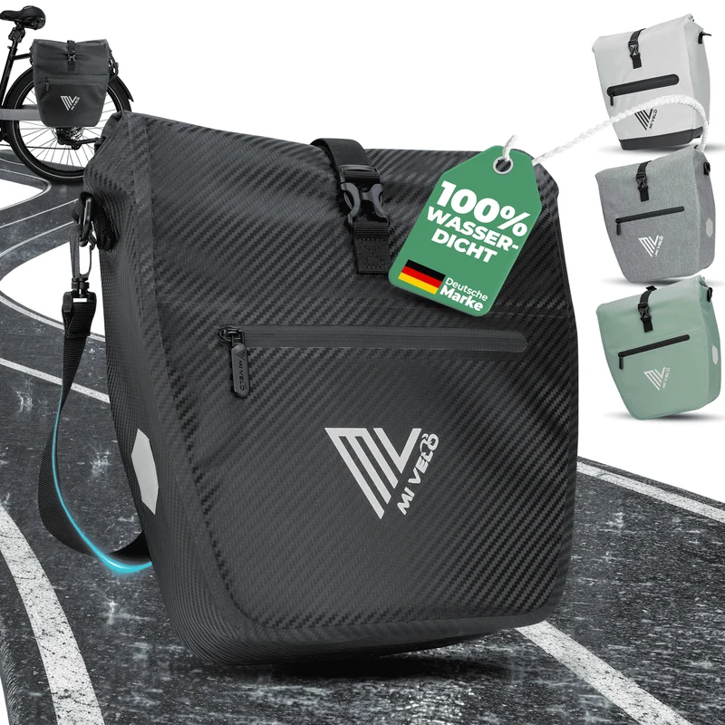 2in1 Fahrradtasche für Gepäckträger „CAPAX“ 20L