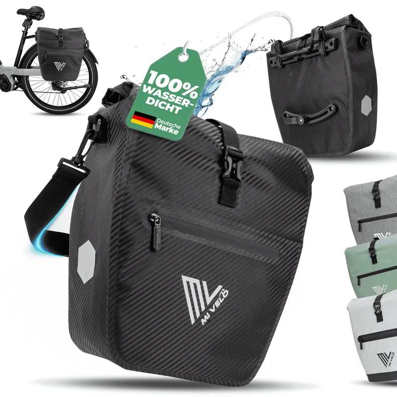 2in1 Fahrradtasche für Gepäckträger „CAPAX“ 20L
