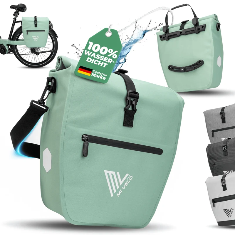 2in1 Fahrradtasche für Gepäckträger „CAPAX“ 20L