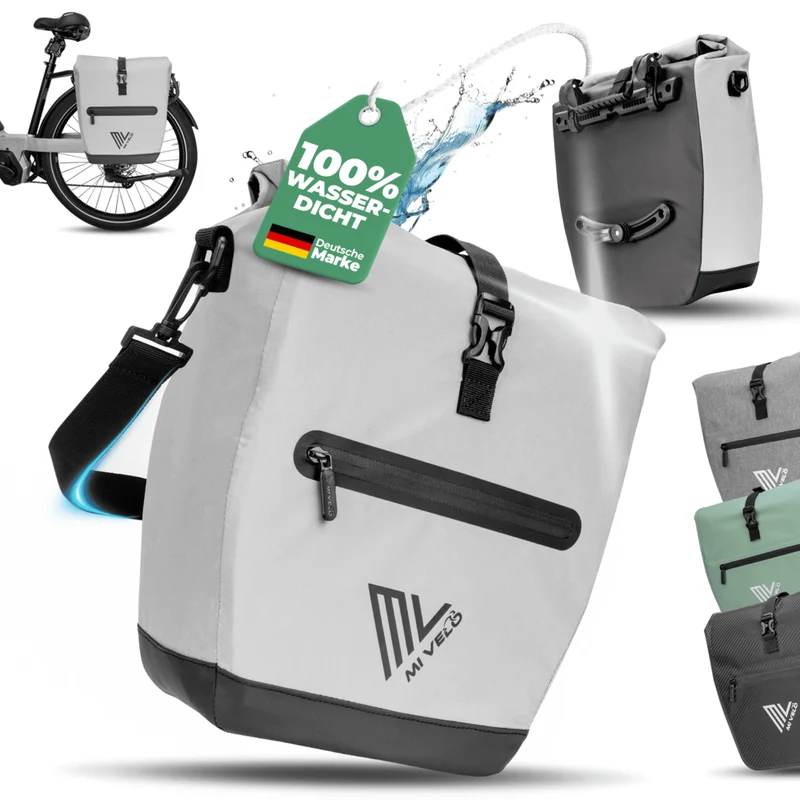 2in1 Fahrradtasche für Gepäckträger „CAPAX“ 20L