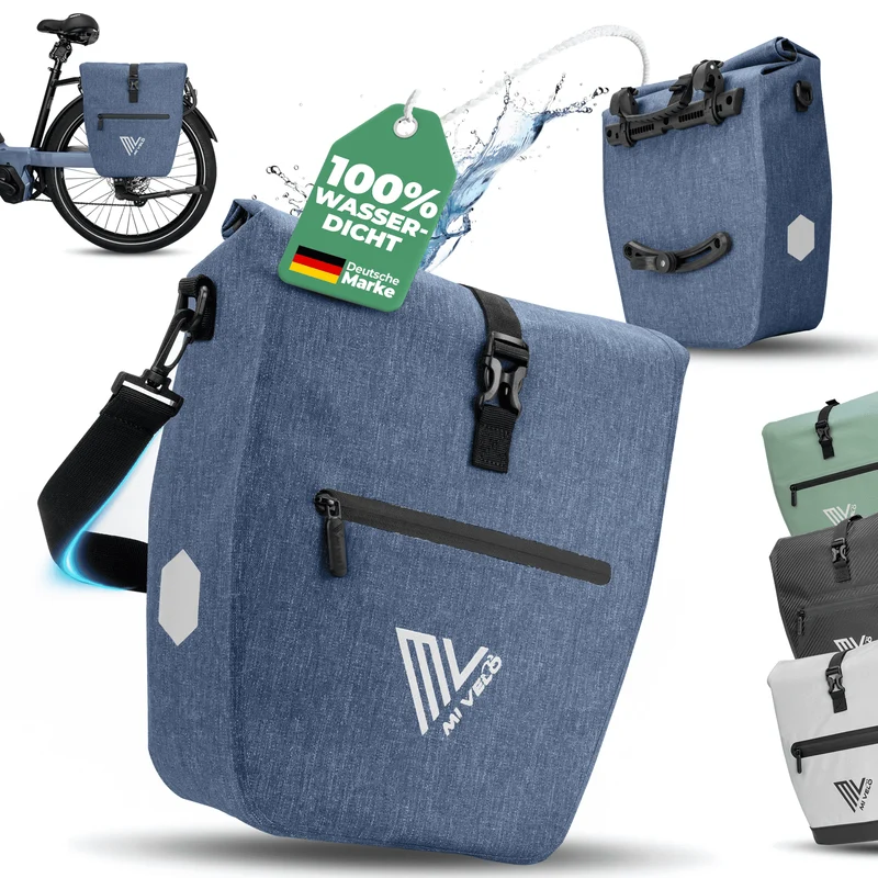 2in1 Fahrradtasche für Gepäckträger „CAPAX“ 20L