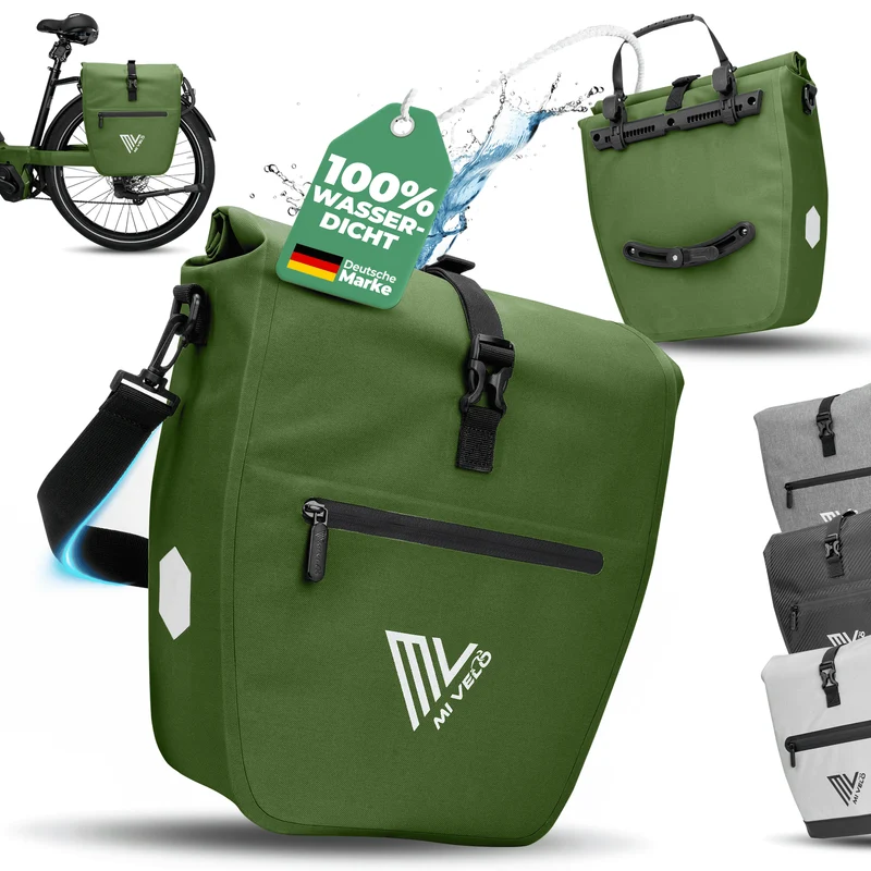 2in1 Fahrradtasche für Gepäckträger „CAPAX“ 20L