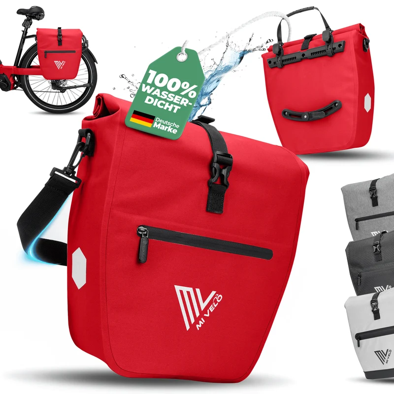 2in1 Fahrradtasche für Gepäckträger „CAPAX“ 20L