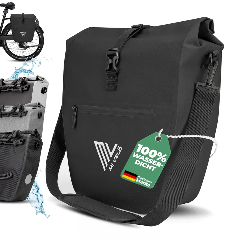 2in1 Fahrradtasche für Gepäckträger „CAPAX“ 20L