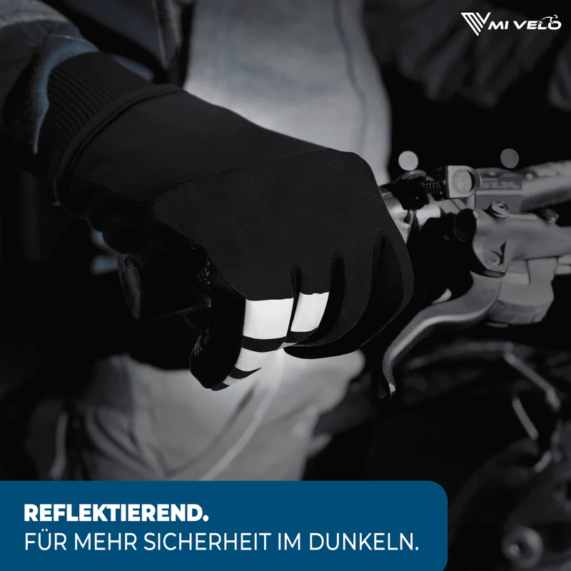 Fahrradhandschuhe Winter mit Thermo-Fleece „THERMO-FIT“