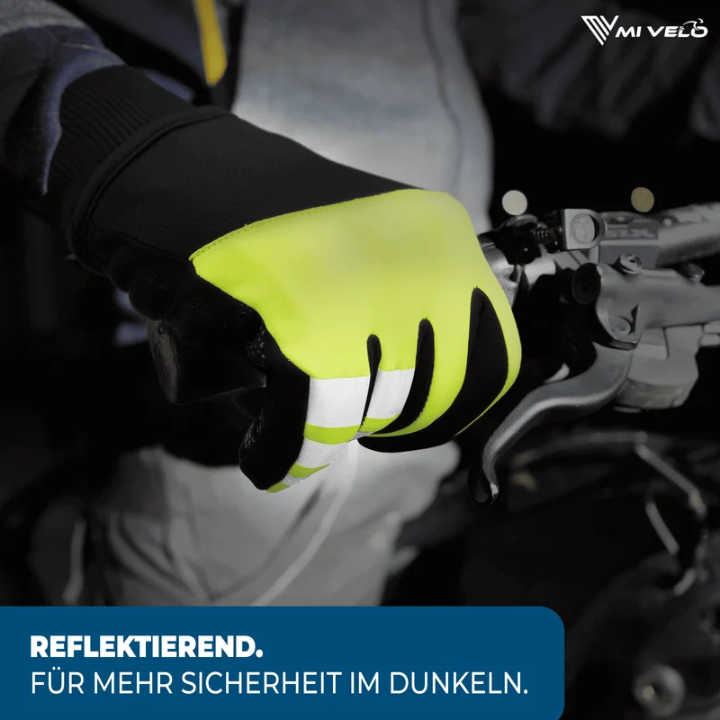 Fahrradhandschuhe Winter mit Thermo-Fleece „THERMO-FIT“