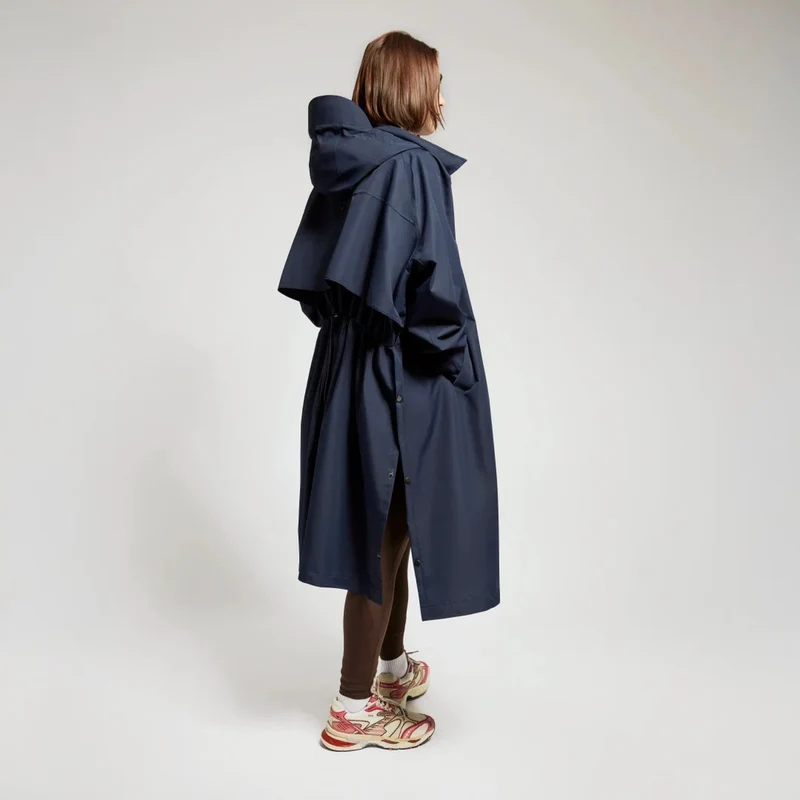 Trench-coat imperméable Fudoon unisexe respirant à taille réglable