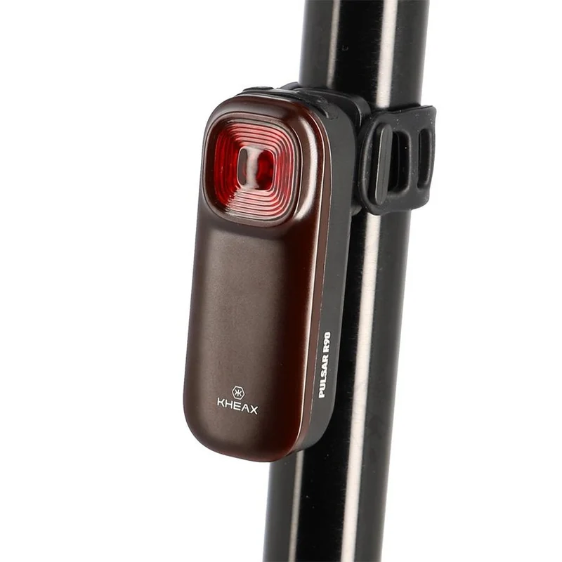 Radar feu arrière vélo Kheax Pulsar R90 avec alerte 140 m