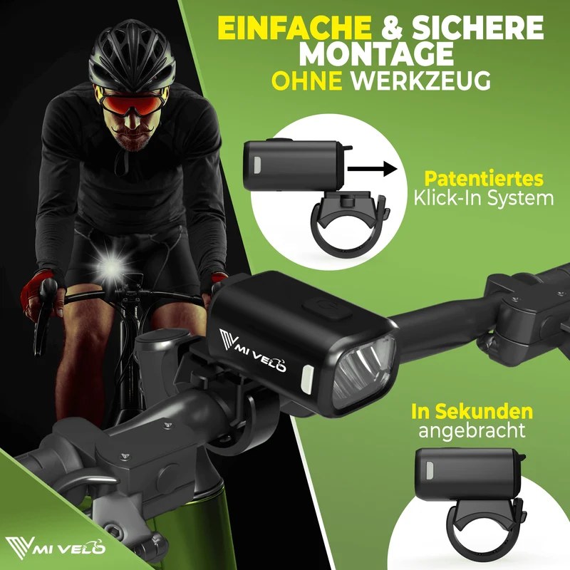 Fahrradlicht vorne 50Lux „SPARK Front“