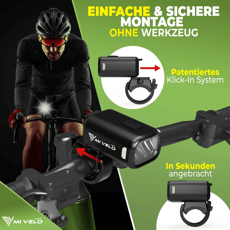 Fahrradlicht vorne 50Lux „SPARK Front“