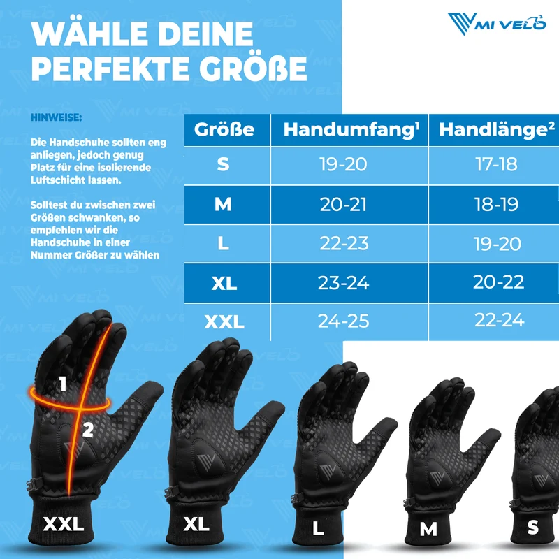 Warme Fahrradhandschuhe „VELORIDER“