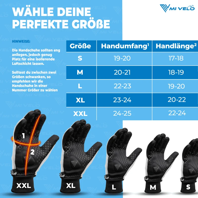 Warme Fahrradhandschuhe „VELORIDER“